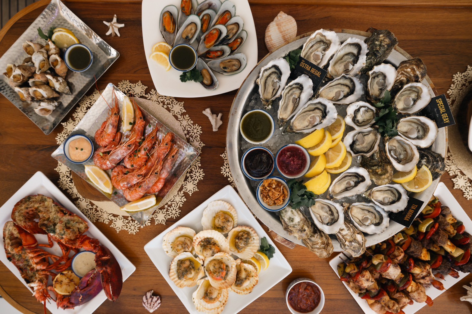 Seafood lunch Lagoon 500