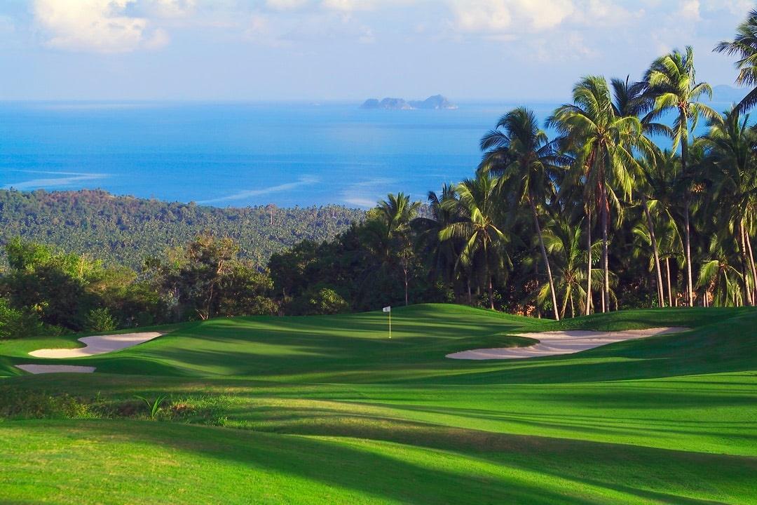 golfing