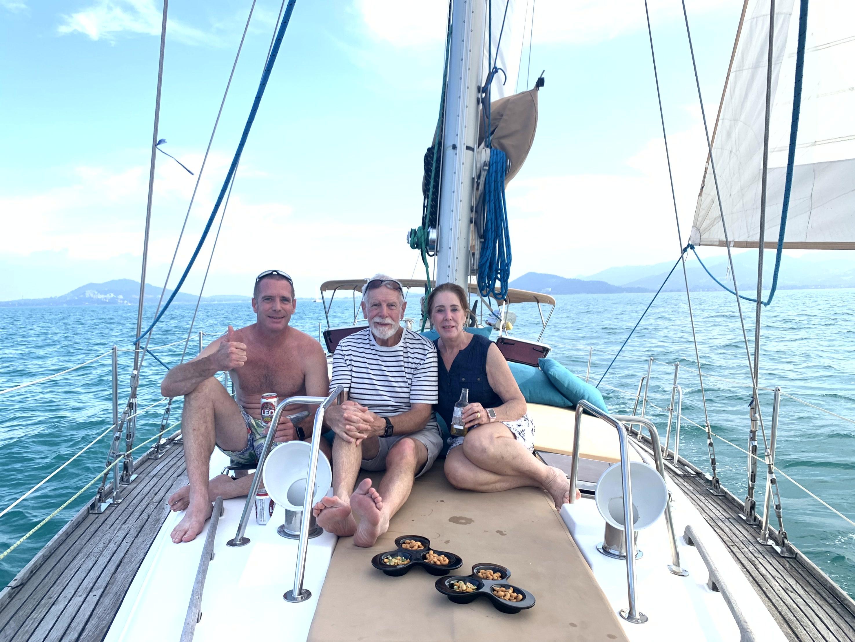 Sailing charter experience