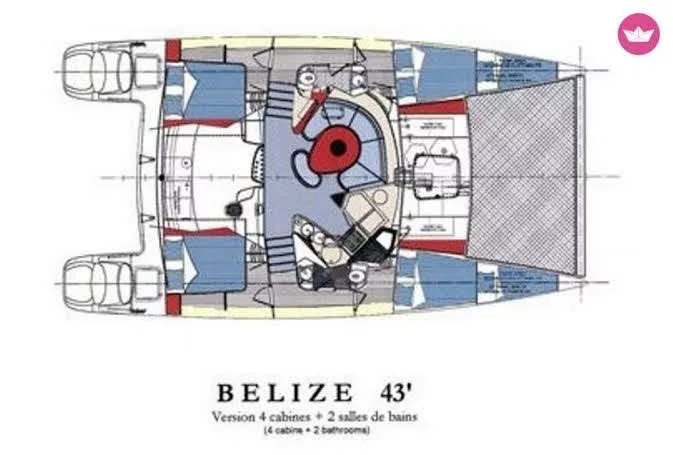Belize Catamaran 43 (AC)