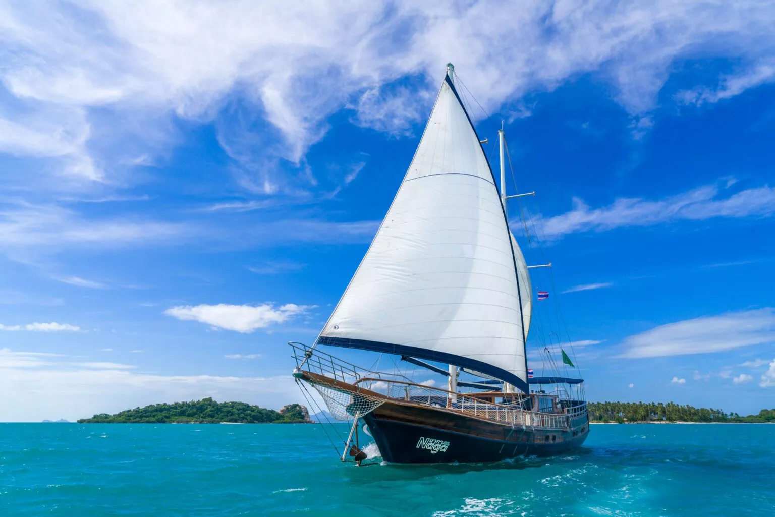 Teak Sailing Yacht 99